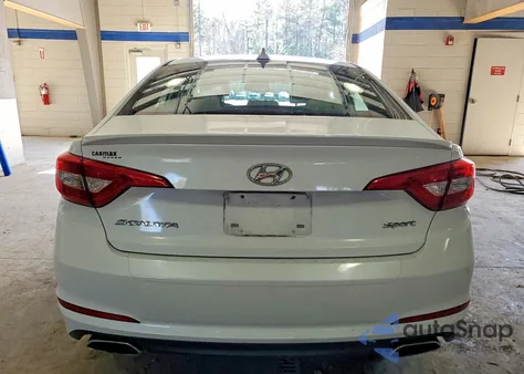 2016 Hyundai Sonata Sport из США, поврежденный, VIN 5NPE34AF8GH288595